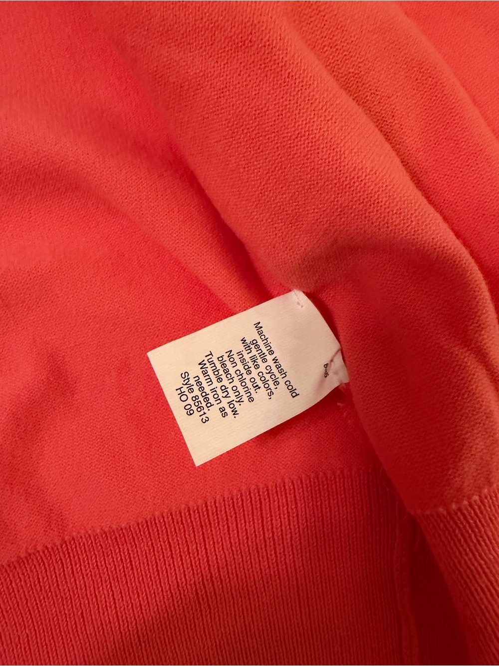 J. Crew Jackie Coral Round-Neck Button Cardigan - Picture 3 of 3